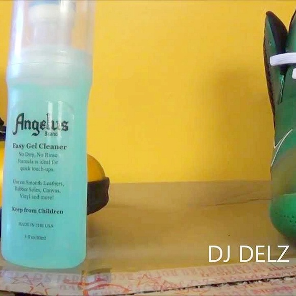 Easy GEL Cleaner Clean leather suede nubuck shoes sneakers fabric ANGELUS 811 - Picture 2 of 6